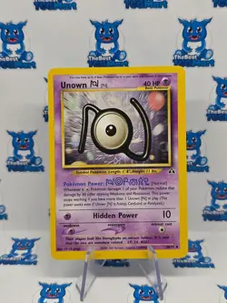 Pokemon Unown N Neo Discovery 50/75 LP - Image 1