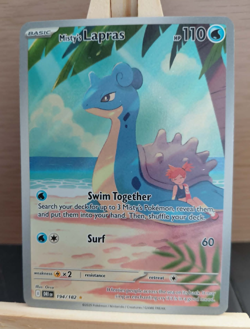 Misty’s Lapras - 194/182 Illustration Rare Destined Rivals Pokemon TCG Exc - Image 1