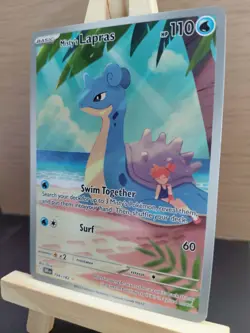 Misty’s Lapras - 194/182 Illustration Rare Destined Rivals Pokemon TCG Exc - Image 3