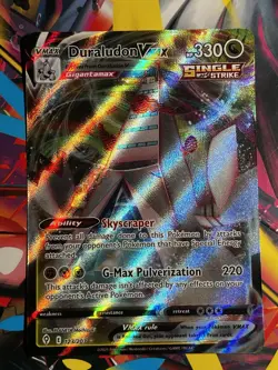 Duraludon VMAX 123/203 Ultra Rare Pokemon Evolving Skies NM - Image 1
