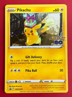 Pikachu SWSH234 Sword & Shield Promo Cards - Pokemon TCG - NM - Image 1