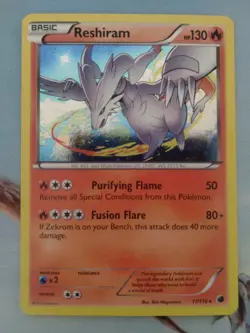 Reshiram 17/116 Foil Rare - Plasma Freeze - Pokemon TCG - NM/LP - Image 1