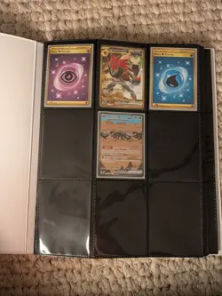 $330 Value Pokemon Binder Lot - 56 Cards!!! (BINDER INCLUDED) SIR, IR, UR, Shiny - Image 1