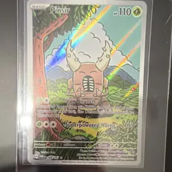 The Pokemon Company Pinsir 168/167 Twilight Masquerade Illustration Rare Holo 1… - Image 1