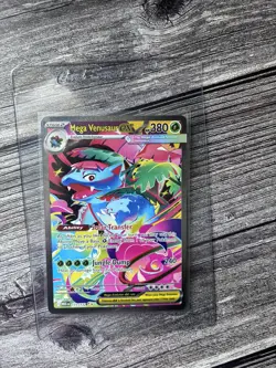 Mega Venusaur EX 177/132 Full Art Holo Pokemon Card NM/M Secret Rare - Image 1