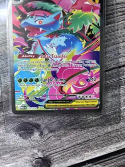 Mega Venusaur EX 177/132 Full Art Holo Pokemon Card NM/M Secret Rare - Image 3