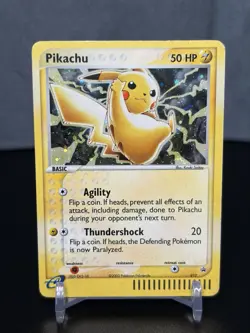 Pikachu #012 Black Star Promo Holo Card - Pokemon TCG - Nintendo 2003 E-Reader - Image 1