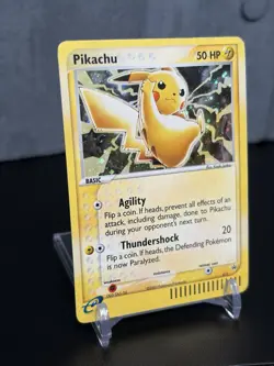 Pikachu #012 Black Star Promo Holo Card - Pokemon TCG - Nintendo 2003 E-Reader - Image 2