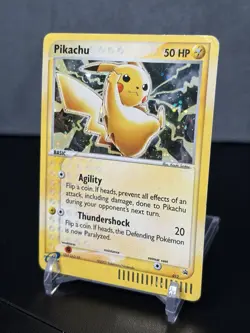 Pikachu #012 Black Star Promo Holo Card - Pokemon TCG - Nintendo 2003 E-Reader - Image 3