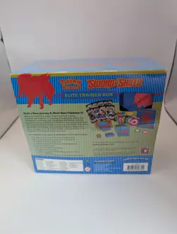 Sword and Shield Base Set ETB Elite Trainer Box Zamazenta Pokemon TCG Sealed - Image 3