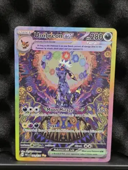 2025 Pokemon Prismatic Evolutions Umbreon ex #161/131 - Image 1