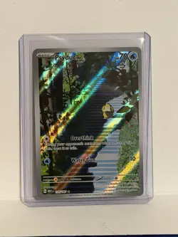 Pokemon TCG Psyduck 175/165 SV151 Illustration Rare Full Art Holo NM+ - Image 1