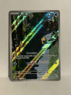 Pokemon TCG Psyduck 175/165 SV151 Illustration Rare Full Art Holo NM+ - Image 3