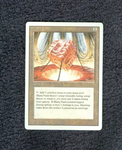 MANA VAULT rare Revised Magic the Gathering MTG Moderate Play - Image 3