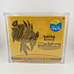 2017 Pokemon Sun & Moon Guardians Rising ETB Elite Trainer Box Sealed with Case - Image 1