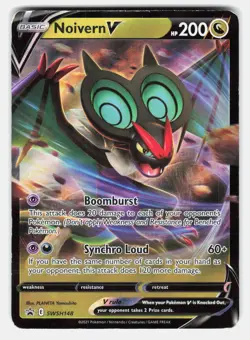 Noivern V SWSH148 Holo Promo Sword & Shield Promo Pokemon Damaged - Image 1