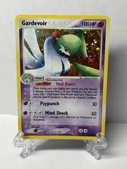 Gardevoir 4/106 Holo Rare EX Emerald 2005 Pokemon Card – LP Vintage Holo - Image 1