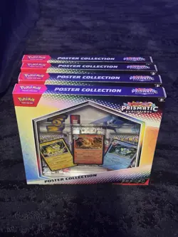 Pokemon TCG Scarlet & Violet Prismatic Evolutions Poster Collection Lot of 4 - Image 2