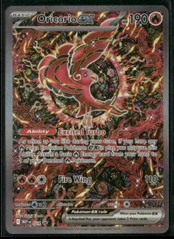 Oricorio ex ME: Mega Evolution Promo 024 Promo Holofoil Pokemon TCG NM - Image 1