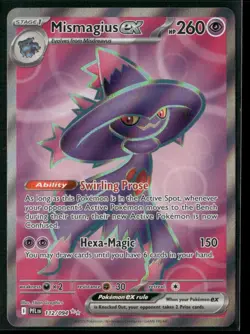 Mismagius ex ME02: Phantasmal Flames 112/094 Ultra Rare Holofoil Pokemon TCG NM - Image 1