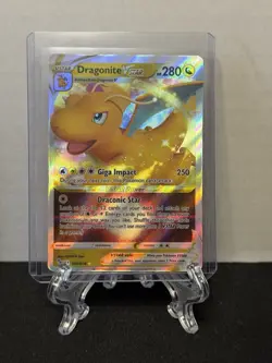 Pokemon TCG Dragonite VSTAR Holo Ultra Rare Card 050/078 - Image 1