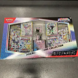 Pokemon TCG Prismatic Evolutions Scarlet & Violet Premium Figure Collection Box - Image 1