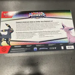 Pokemon TCG Prismatic Evolutions Scarlet & Violet Premium Figure Collection Box - Image 2