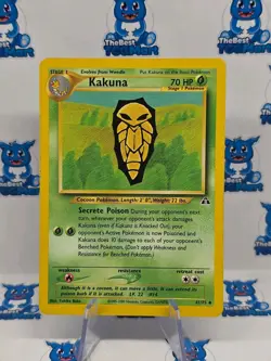 Kakuna 41/75 Neo Discovery Pokemon LP - Image 1