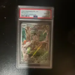 Pokemon Meowth 106/094 Illustration Rare Holo Me02 Phantasmal Flames PSA 10 2025 - Image 1