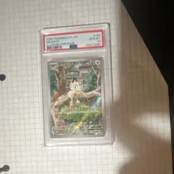 Pokemon Meowth 106/094 Illustration Rare Holo Me02 Phantasmal Flames PSA 10 2025 - Image 4