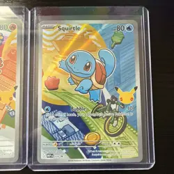 Pokemon First Partner Illustration Collection Series 1 Kanto Gen 1 Starters Set - Image 3