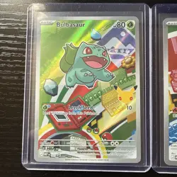 Pokemon First Partner Illustration Collection Series 1 Kanto Gen 1 Starters Set - Image 4