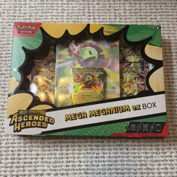 Pokemon -NEW- Ascended Heros Mega Meganium Ex Box Factory Sealed 🔥 - Image 1