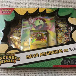 Pokemon -NEW- Ascended Heros Mega Meganium Ex Box Factory Sealed 🔥 - Image 2