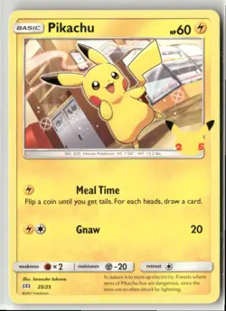 2021 Pokemon - McDonald's Collection Promo Pikachu #25 - Image 1