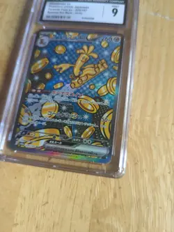 Pokemon Card Gholdengo EX SAR SV8A-220/187 Japanese CGC 9 - Image 2