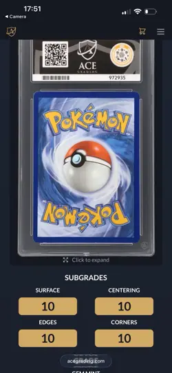 Pokemon - Mega Gengar EX MAR 269/217 ACE 10 - PERFECT SUBGRADES! - Image 3