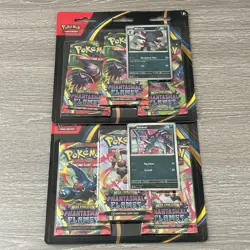 Pokemon TCG Phantasmal Flames x2 Triple Blister Packs - Sneasel & Weavile - 🇬🇧 - Image 1