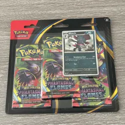 Pokemon TCG Phantasmal Flames x2 Triple Blister Packs - Sneasel & Weavile - 🇬🇧 - Image 5