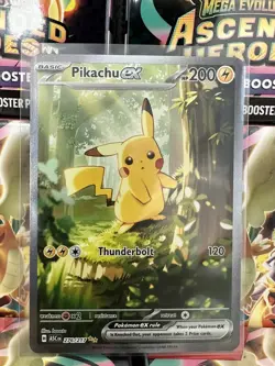 Pokemon TCG Pikachu Ex 276/217 Ascended Heroes SIR PACK FRESH NM 🔥😍 - 🚚🚀 - Image 2