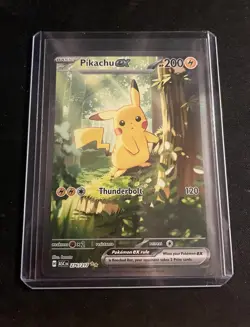 Pokemon TCG Pikachu Ex 276/217 Ascended Heroes SIR PACK FRESH NM - Image 1