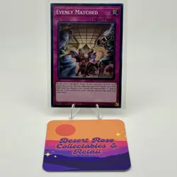 Yu-Gi-Oh! Evenly Matched RA01-EN074 Super Rare 25th Anniversary Rarity 1st Ed NM - Image 1