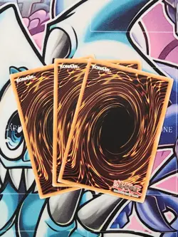 YUGIOH X3 BPRO-EN042 Zalen the Shackled Dragon Super Rare 1st Edition Playset - Image 2