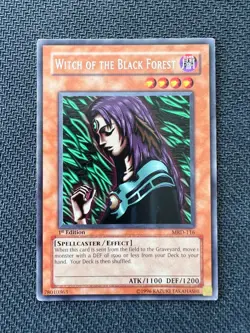Yugioh Witch of the Black Forest 1st Edition Rare MRD-116 LP - Image 1