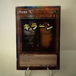 Yugioh Maxx "C" Starlight Rare 1st Edition Holo RA05-EN089 Yu-Gi-Oh! TCG - Image 1
