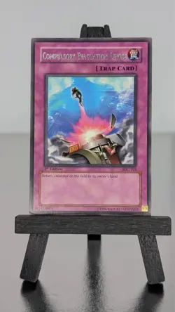 Yu-Gi-Oh! Compulsory Evacuation Device IOC-103 Invasion of Chaos 2004 1st Ed MP - Image 1