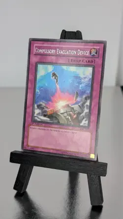 Yu-Gi-Oh! Compulsory Evacuation Device IOC-103 Invasion of Chaos 2004 1st Ed MP - Image 3