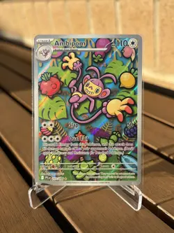 Ambipom 107/094 - Illustration Rare - Phantasmal Flames - NM/M - Pokemon Card - Image 1