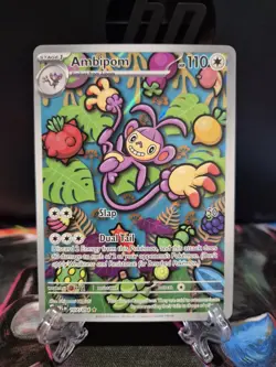 Ambipom 107/094 Illustration Rare Pokemon TCG Phantasmal Flames NM/M - Image 1