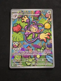 Ambipom - 107/094 - Illustration Rare - Phantasmal Flames - Pokemon Card - NM/M - Image 1